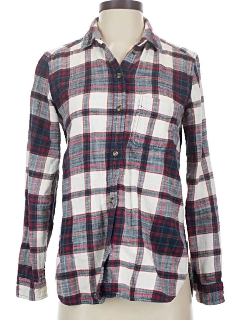 American Eagle Ahh-mazingly Soft Boyfriend Fit Flannel Shirt